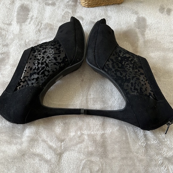 MODA black open toed heel 8 - Picture 11 of 11